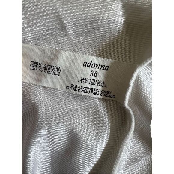 Addona Striped Lace Trimmed Adjustable cami Tank size S - Picture 4 of 7